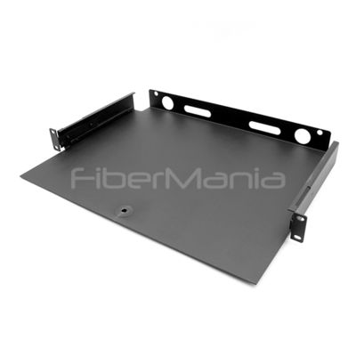 Rack Mount 4xMTP/MPO to LC Duplex Fiber Patch Panel with 120 Fibers and 1.2mm SPCC Black Coating