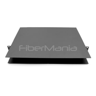 Rack Mount 4xMTP/MPO to LC Duplex Fiber Patch Panel with 120 Fibers and 1.2mm SPCC Black Coating